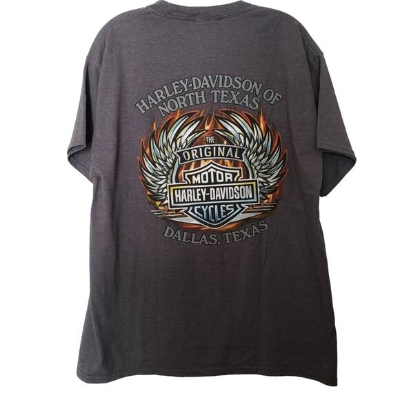 Harley Davidson Dallas Graphic Tee - XL - Picture 1 of 6
